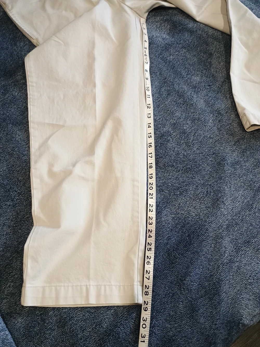 J. Crew Men's Cream Straight-Leg Chinos